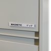 C-Line Products HOLDEX Magnetic ShelfBin Label Holders, 1  inch Magnetic Label Holder, 10PK 87227